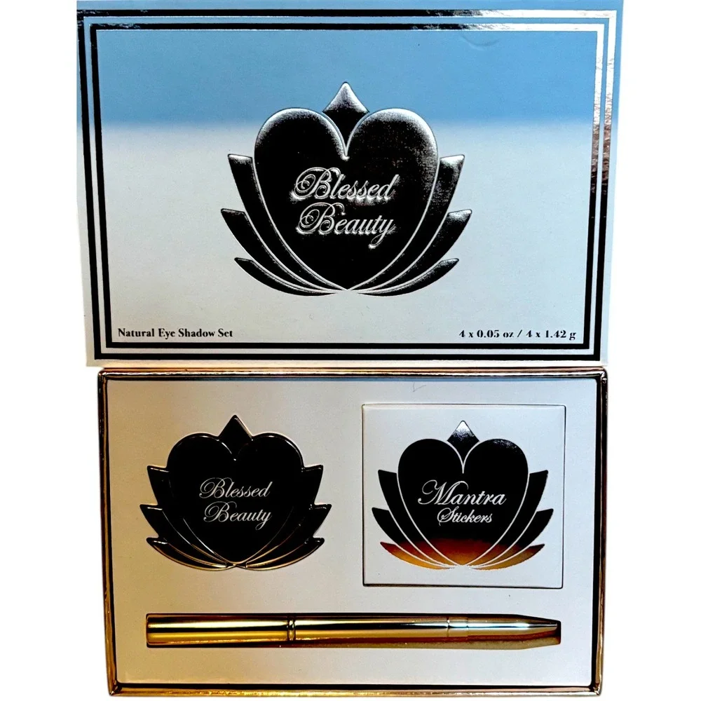 Blessed Beauty Gaze of Goddess Natural‎ Eye Shadow Set Stackable Quad Brown Eyes